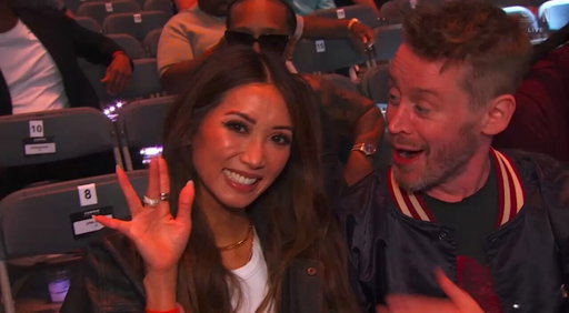 BRENDA SONG AND MACAULAY CULKIN #CaneloCrawford 