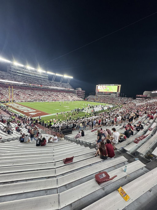 So is this the full Williams-Brice Stadium experience everyone was talking about? 