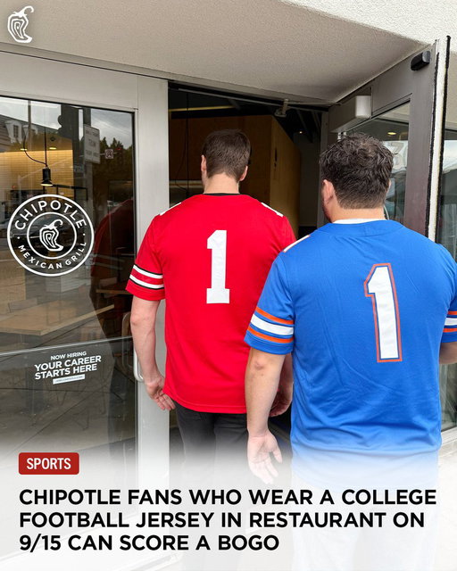 it’s the most wonderful time of the year 🏈 wear any college football jersey this MONDAY 9/15 after 5pm &amp; get a BOGO on us (see thread for deets) 