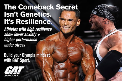 The comeback secret isn’t genetics. It’s resilience. 👊
Jeremy Buendia wasn’t born with it — he built it. Through setbacks, injuries, and pressure, he worked toward the mindset that fuels champions. Resilient athletes perform stronger under stress and recover faster.

🔥 Shop the supplements that fuel resilience: https://t.co/zq9olZ4uRJ

#OlympiaMindset #Resilience #JeremyBuendia #CompeteHarder #GATSport
