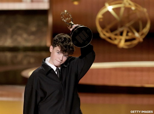 Youngest Emmy winner ever in any male acting category.

Congratulations to Adolescence's OWEN COOPER. 