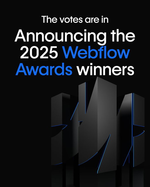 The 2025 Webflow Awards winners are here — and this year, YOU helped influence who took home the honors 🏆

From unforgettable digital experiences to visionary creators and partners — the winners of the 2025 Webflow Awards represent the very best of what’s possible with Webflow. 

Congratulations to our winners: 

👥 Community:
Community Educator: Timothy Ricks
Community Creator of the Year: @iljavaneck 
Developer of the Year: @TheNkennaAmadi 
Global Leader of the Year: @carlsepulve
Community MVP: @sebasbimbi 

🤝 Customer:
Website Experience of the Year: https://t.co/MTKUn5E0bU (with Webflow Partner, @flowninjastudio)
Brand Transformation of the Year: @heyjasperai (In partnership with Webflow Partner, @itsoffbrand)
Technical Achievement of the Year: Porsche, with Webflow Partners, C3 (Webflow) and @EdgarAllanCo (WES)
All Star: @Typeform (in partnership with Webflow Partner, MakeBuild)
AI Achievement of the Year: @mondaydotcom 
Best Animated Experience: @Dropbox Brand Site

📊 Partner:
Agency of the Year: @parallax 
Enterprise Partner of the Year: @bx__studio 
Professional Partner of the Year: Kvalifik
Top New Partner of the Year: @ironhorseio 
Tech Partner of the Year: @lokalise 

Learn more about the winners here: https://t.co/KfkOVsjXwR