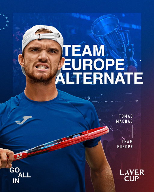 Alternates Confirmed 🔒

Tomas Machac joins Team Europe and Jenson Brooksby joins Team World.

Read More➡️https://bit.ly/4gq97WF

#LaverCup 