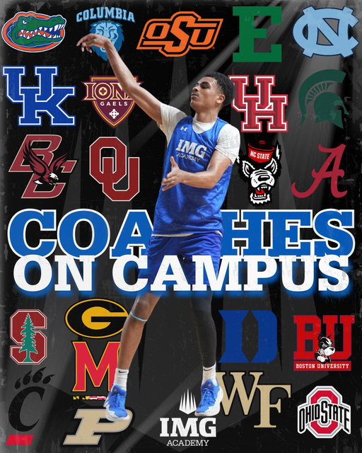 Week 2 of the recruiting period was another who’s who in Bradenton 👀

Thank you to all the Men’s and Women’s coaches who came by this week! 