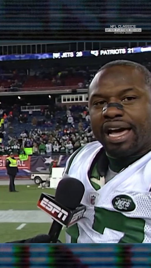 The energy around the 2010 New York Jets was DIFFERENT.

Hear from @therealbartscott on his infamous post-game interview during NFL Classics: After Further Review, premiering Wednesday, September 17 at 9P ET on VICE TV. 