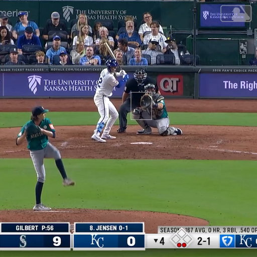 Carter Jensen’s got career home run No. 1! 