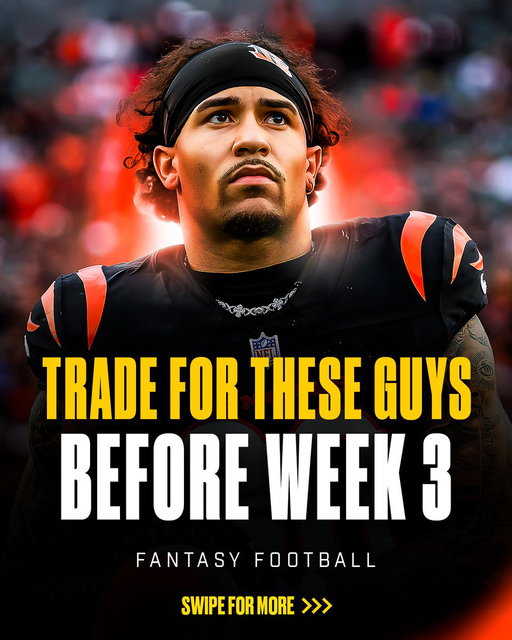 Trade for these players in your fantasy league before Week 3: 