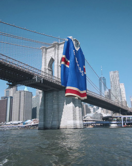 An iconic jersey repping an iconic city. 