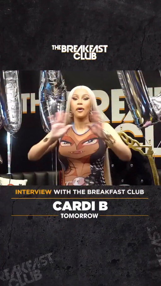 Our girl @iamcardib and her baby bump will be in the building tomorrow, and we’re throwing her a baby shower 💕🍼👶🏽 Tap in because  you know Cardi doesn’t hold back!🔥
 
Set your alarms and listen live tomorrow ➡️ https://t.co/SKzY929Vx5 