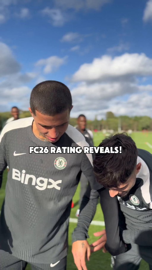 Chelsea’s #FC26 ratings are in! 🎮 