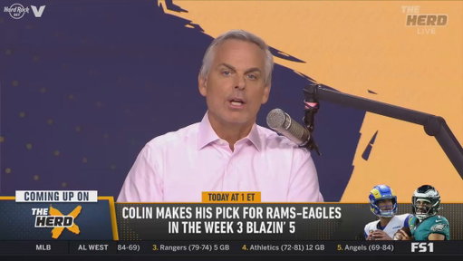 "2025 Josh Allen shouldn't exist. You should not be that gifted, that fast, that talented, jump over linebackers. Yet he never throws interceptions."

@colincowherd thinks the evolution of Josh Allen's game is historic 