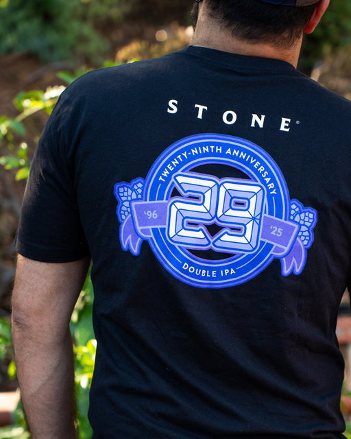 Scientists agree: beer tastes better in a matching shirt. 
 
Stone 29th Anniversary Double IPA and our Stone 29th Anniversary Tee are available now at Stone locations! 