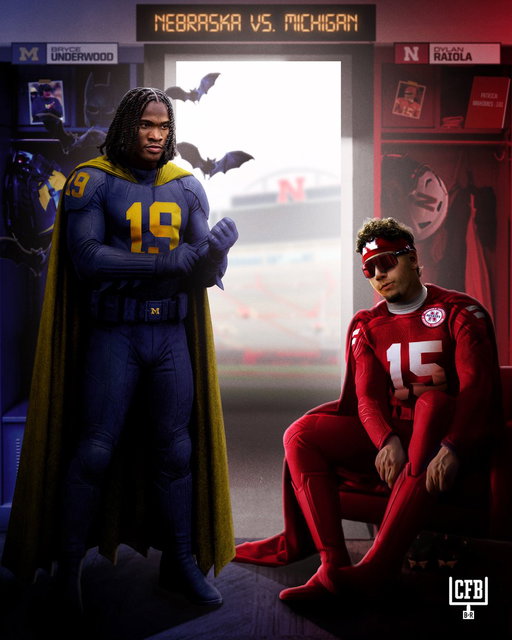 BRYCE "BATMAN" UNDERWOOD VS. DYLAN "MINI-MAHOMES" RAIOLA 🍿

BATTLE OF THE QB1s TODAY 🔥 