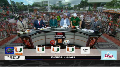 THERE’S ONLY ONE THING LEFT DO DO HERE…

WE’VE GOT SOME CANES OVER HERE..

THIS THING HAS BEEN STARING AT ME ALL DAMN DAY..

THE U IS BACK

GIVE ME THE CANES #CollegeGameDay 