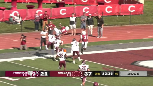 UP AND OVER FOR THE TOUCHDOWN 😱 