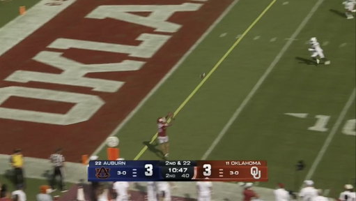 Easy into the end zone 🤲

📺 ABC 