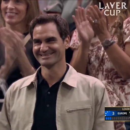 "He wrote the playbook, I just read it."

@alexdeminaur 🤝 @rogerfederer

#LaverCup 