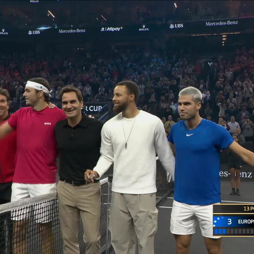 Hang it in the Louvre 📸

#LaverCup 