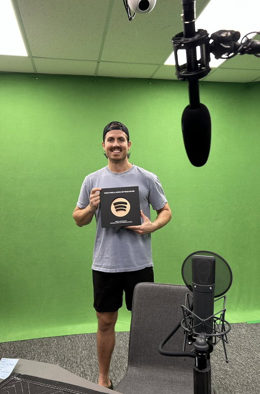 We exceeded 100M streams on Spotify AND received a Bronze Spotify Creator Milestone Award!  Thanks for listening and being a part of this journey! 