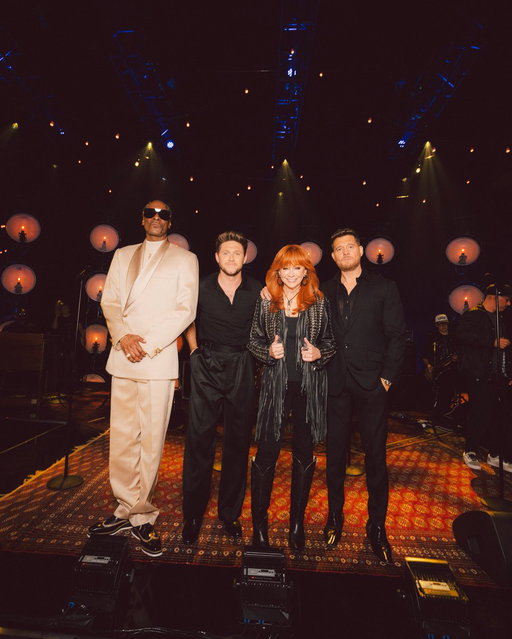 We spent weeks tossing around ideas for our coach performance, and then the perfect song finally came along. Such an honor to sing it with these friends of mine. Drop your guesses, what songs do you think were on our shortlist? @NBCTheVoice 