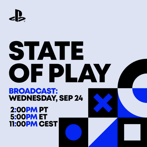 A new State of Play airs September 24.

Tune in for 35+ minutes of reveals and news from PlayStation Studios and developers around the world: https://t.co/uHx9zyxeWG 