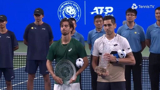 Marking a memorable final 👏🐼

@ChengduOpen | #ChengduOpen 