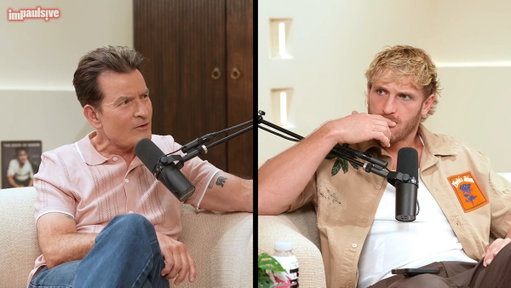 Charlie Sheen LAUGHS at Logan Paul’s past 😂 