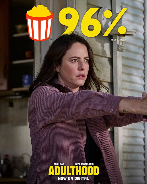 You can’t bury this hype.  #AdulthoodMovie has a 96% audience score on @RottenTomatoes ! 🍿 Watch it on Digital today. 