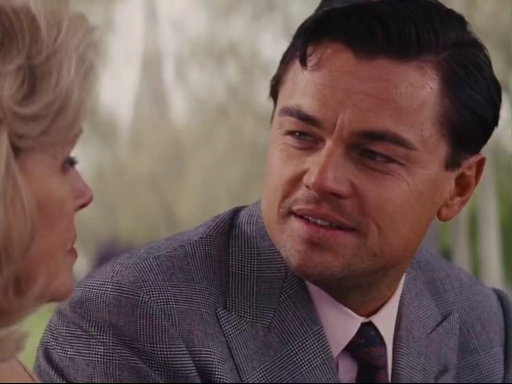 Leonardo DiCaprio’s kiss scene with Joanna Lumley (who was 66 at the time) in The Wolf of Wall Street took 27 takes. This was one of the most difficult scenes to shoot for him. 