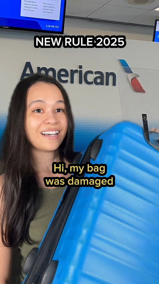 Damaged baggage? Know your rights! 💼💥 #TravelHacks #KnowYourRights #ErikaKullberg 
