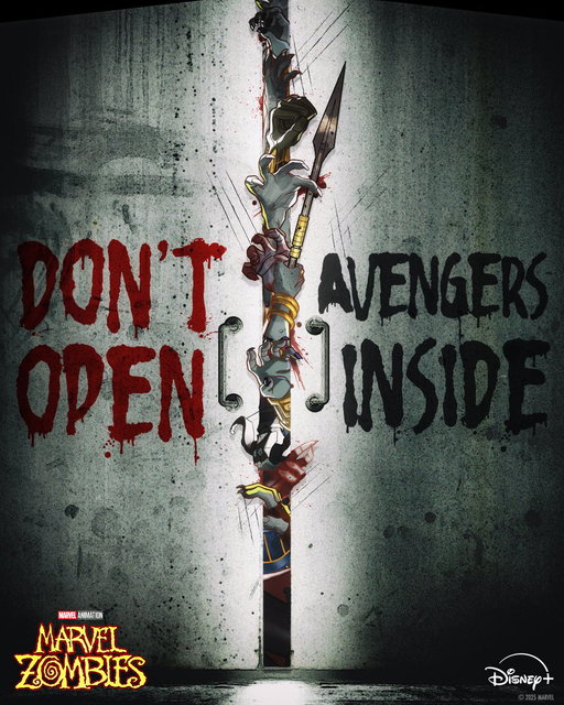 Scroll if you dare. #MarvelZombies 