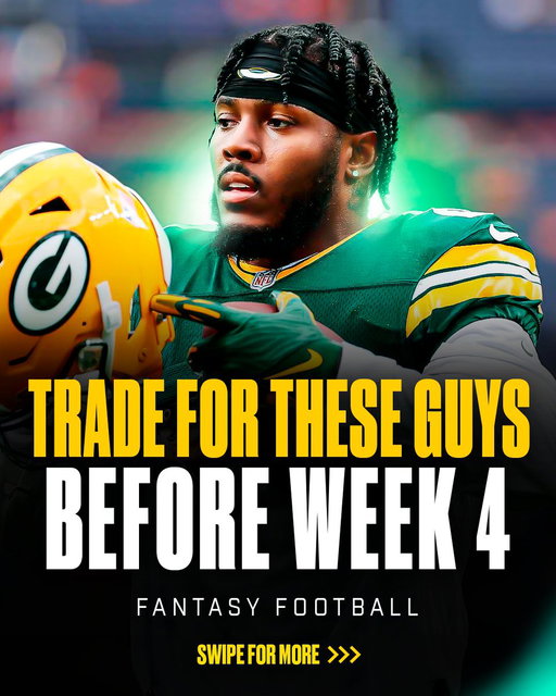 Trade for these players in your fantasy league before it's too late: 