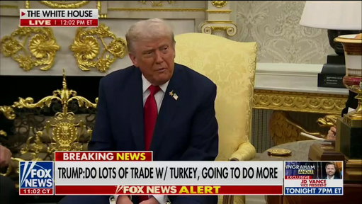 BREAKING: In an insane moment, Trump says he's going to "take some of that tariff money that we've made, we're gonna give it to our farmers who... are going to be hurt until the tariffs kick in." Taking from Paul to give...to Paul?

Can't make this up.
