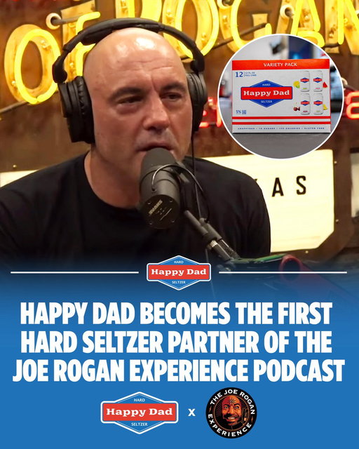 Happy Dad 🤝 Joe Rogan Experience. Partnership starts today! https://t.co/c6IbQMcgsS 