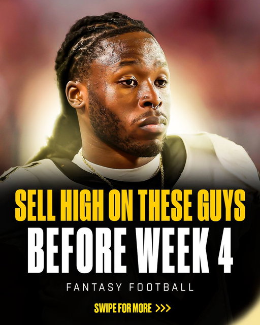 Sell These Players Before Week 4: 
