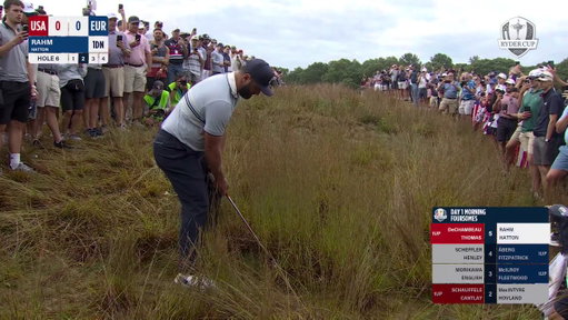 WHAT A SHOT RAHM 👏

#TeamEurope | #OurTimeOurPlace 