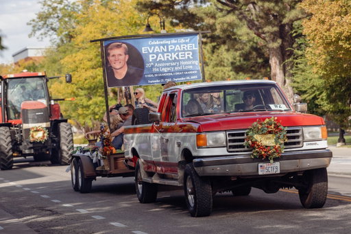 Twenty years ago today, a van accident claimed the lives of eight Ag Tech Club students and their instructor and severely injured two other Aggies. In remembrance of our Aggies lost that day, the tractor parade was born. This year's parade included 11 tractors leading out with wreaths to honor those involved in the tragedy.

#usuaggielife #utahstateaggies #tractorparade