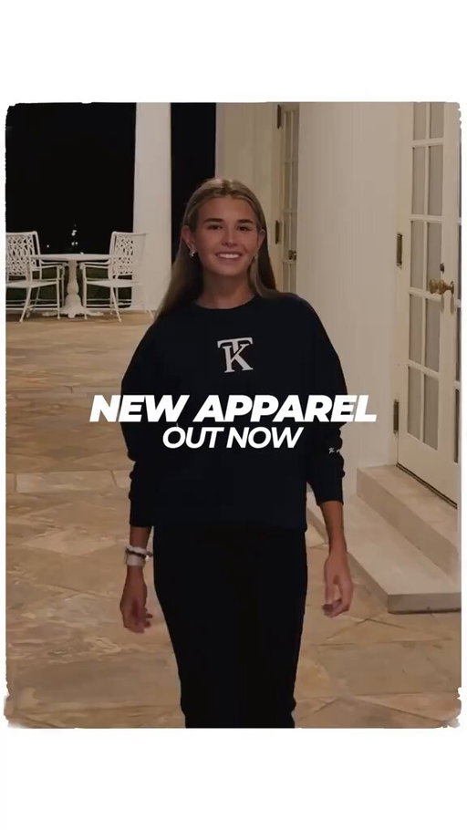 Kai Trump, Donald Trump's granddaughter, is using the White House to sell merch on social media. She posted this video to her accounts. 