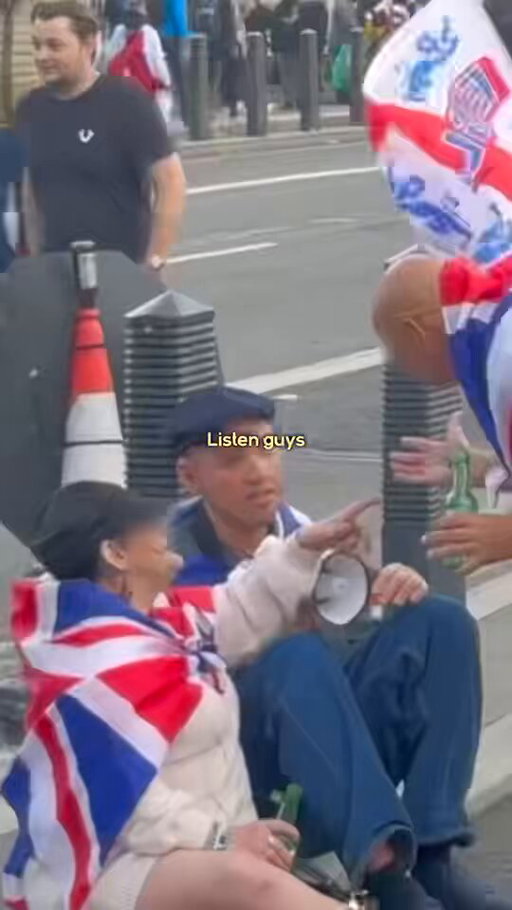 i went undercover at the unite the kingdom march and this was one of the lovely people i met 