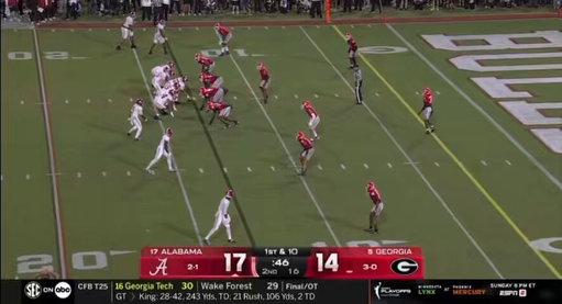 I’m in total awe. Revolutionary play call 