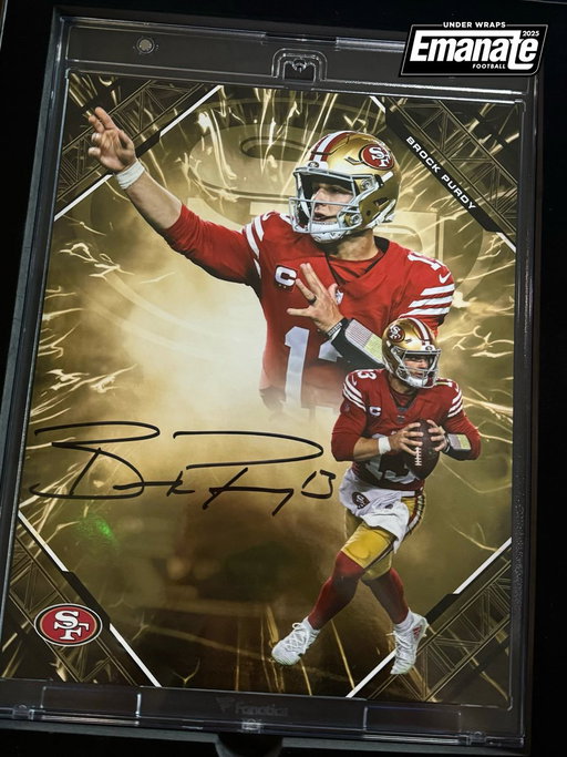 He’s back, Niner Gang 👀

Like this post &amp; tag a friend for a chance to win this @brockpurdy13 2025 #Emanate! 🏈 #FTTB 