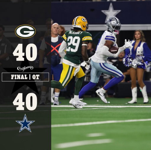 LETS GOOOOO POD BANGGGG ✅✅✅✅

PACKERS/COWBOYS TIE +500000 🔐 

Told you guys this was surgical, drop a like if you tailed 🫡⤵️ 