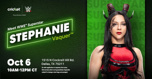 YES! Meet La Primera @Steph_Vaquer at our store in Dallas next week! 🔥 