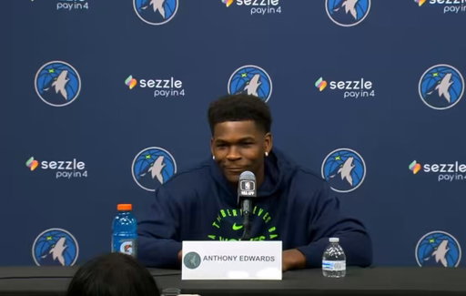 “My n***a Jarred Vanderbilt.”

- Anthony Edwards on which teammate he misses 😂

(h/t @naazweed ) 

 