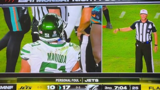 You shouldn’t be able to slide tackle into peoples shins that late and get a flag

Remove sliding from the game - make QB’s go down early and often or let them get hit like any runner

That’s the ONLY way to protect everyone and officiate it well 