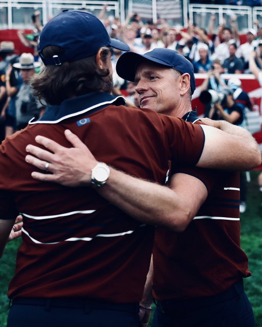 Dreams are made of occasions like this. Times when you stand shoulder to shoulder like a true team and win together. 

@LukeDonald led like he did in Rome but with more armour, power, knowledge and experience. He deserves all the credit, we were just the pieces on a chess board.
It’s an honour to receive the Nicklaus/Jacklin award and bringing 4 points home to the team but to be honest I’d do anything for this group of incredibly special human beings!! Love this Team, and always will!!!  My heart is 💙💙💙💙 @RyderCupEurope