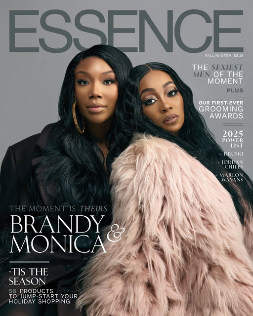 Two Women. Two Journeys. One Undeniable Legacy.

They didn’t just arrive on the scene; they shifted the atmosphere. Brandy from Carson, Monica from Atlanta. Two young girls with voices that carried a depth years couldn’t explain. Both carrying what couldn’t be manufactured: Presence.

Then came “The Boy Is Mine.” A record-breaking anthem that earned them a Grammy and intertwined their journeys for a lifetime.

Brandy became the vocal bible, her influence still echoing in every run and riff that followed. Monica became the truth-teller, the Southern hymn whose voice rang out like both sermon and street anthem. They didn’t simply chart hits; they authored chapters in the story of music.

Make no error: this new era is long overdue, but it arrives right on time. The reunion we’ve been asking for is finally here, and the harmony of their story gains another chapter.

We’d drop the mic, but it’s always on around here.

Presenting our forever icons, Brandy & Monica, as our Fall/Winter ESSENCE cover stars. 

https://www.essence.com/cover-stories/the-moment-is-theirs/
