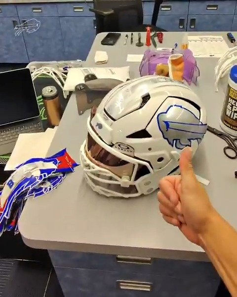 POV: You're getting our helmets Rivalries ready. 🤩

@nfl | #BillsMafia 