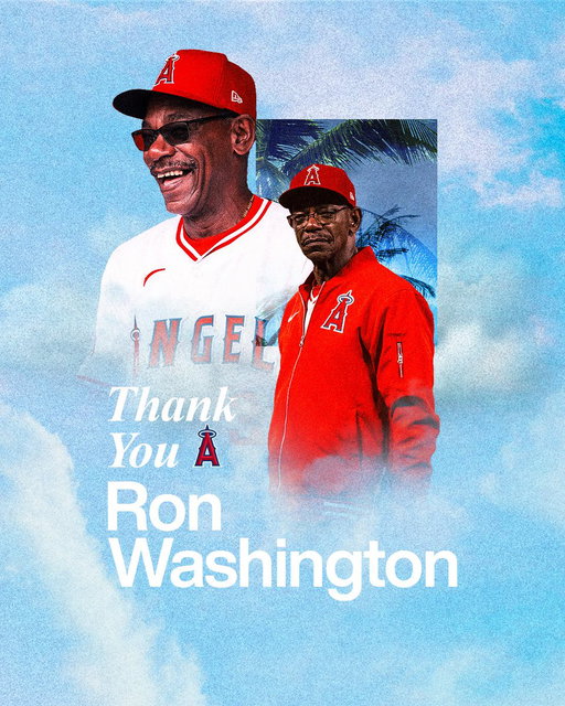 The Angels have announced that Manager Ron Washington will not return for the 2026 season. 