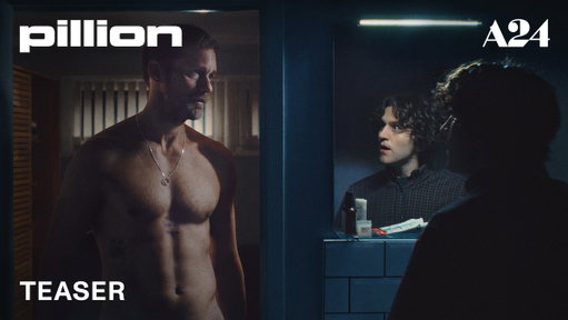 Do you give? Alexander Skarsgård and Harry Melling star in PILLION, a love and leather dom-com from writer and director Harry Lighton. In theaters this February. 